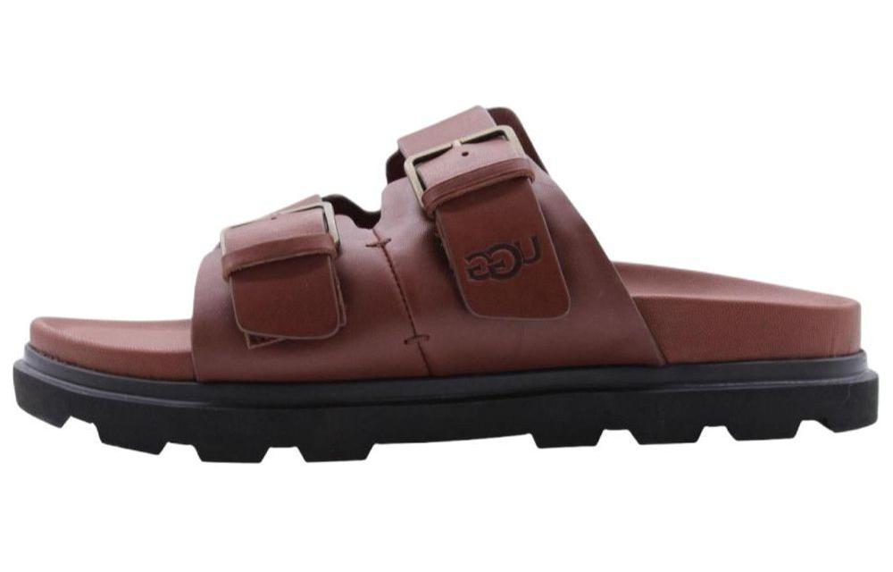 UGG Capitola Сандалии-слайдеры с пряжкой Коньяк 1153102-COG 41