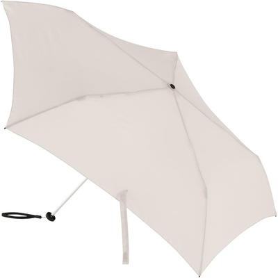MUJI Lightweight Folding Umbrella 50cm Ivory - Unisex Sun and Rain, Japan