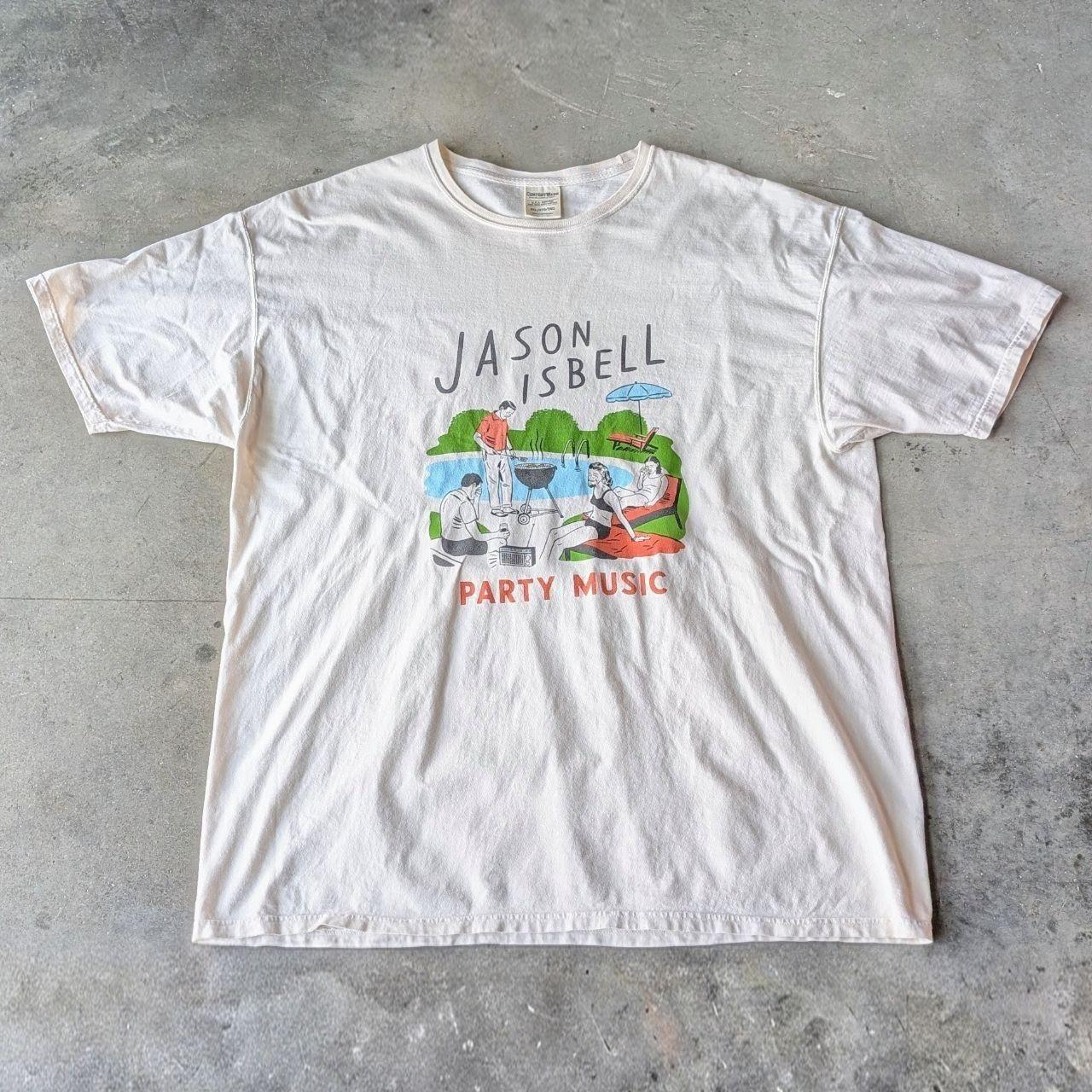 VTG Jason Isbell Party Music Graphic Tee Short Sleeve SA461 Unisex T-Shirt XL
