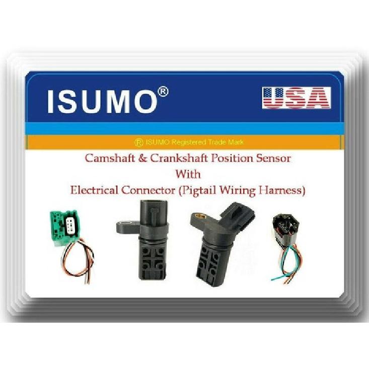 2 Camshaft /Crankshaft Position Sensor L/R W/ Connectors Fits: Infiniti & Nissan