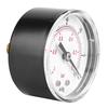 Vacuum Gauge 50mm 18 BSPT Back Connection 10Bar 300inHg Air Water Oil Gas