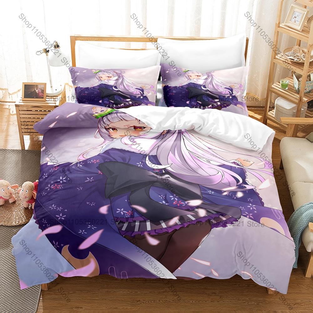 Murasaki Shion Bedding Set 3Pcs Duvet Cover Pillowcase Soft Comfortable Bed Set For Kpop Fans All Sizes Home Textile Decor