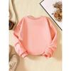 Kids Sweatshirt Creative Letter Pattern Crewneck Sweatshirt for Spring Autumn Fashion Casual Sportswear Suitable for Daily Party Vacation Gift