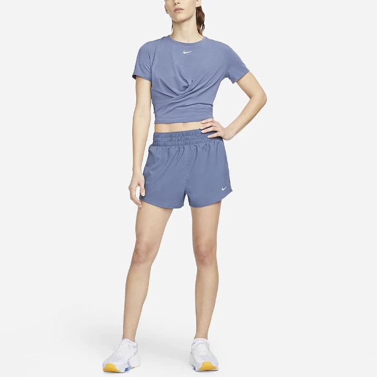 New Nike T Shirt Women's Finnish Blue DD4922-491