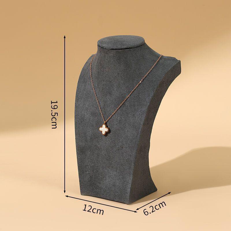 Jewelry Necklace Display Mannequin Stand for Sweater Chains