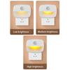 Led Night Light Motion Sensor Eu Us Plug Lamp Nightlights For Children Bedroom Decoration Hallway Stairs Wc Bedside Night Lamp