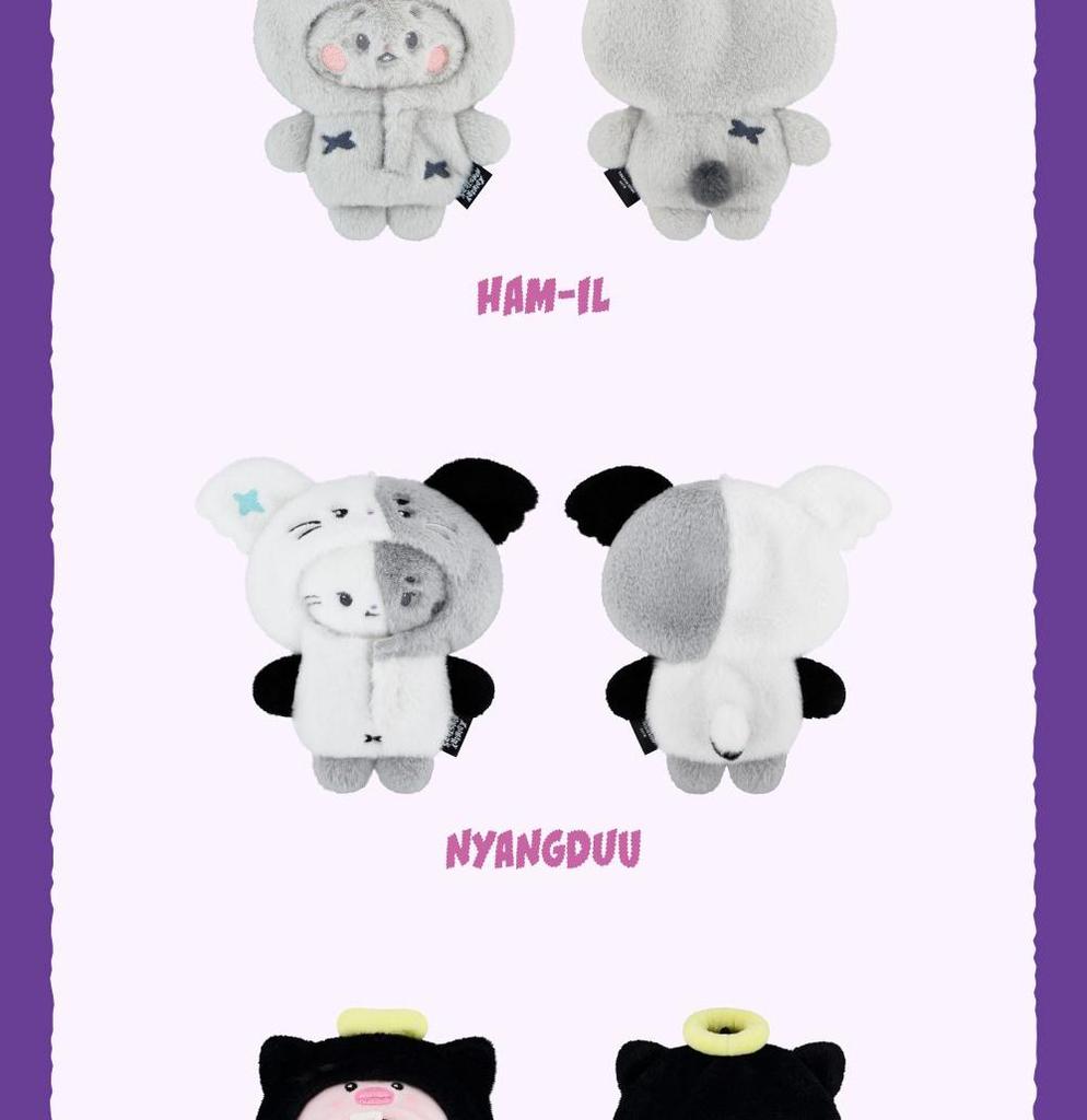 Xdinary Heroes (XDIZ) [ÖZEL PARTİ] RESMİ ÜRÜN - Xdinary Monsters 10CM PELUŞ KOSTÜM