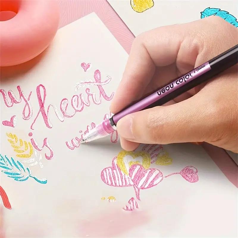 60pcs Unique Marker Pen Set | Glitter, Metallic, Neon, Pastel & Classic Shades | Perfect Art Gift for Adults & Students