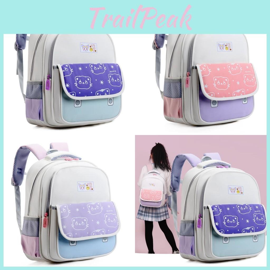 Adorable Capacity Large Student Backpack For Boys And Girls With Comfy Straps Cushion