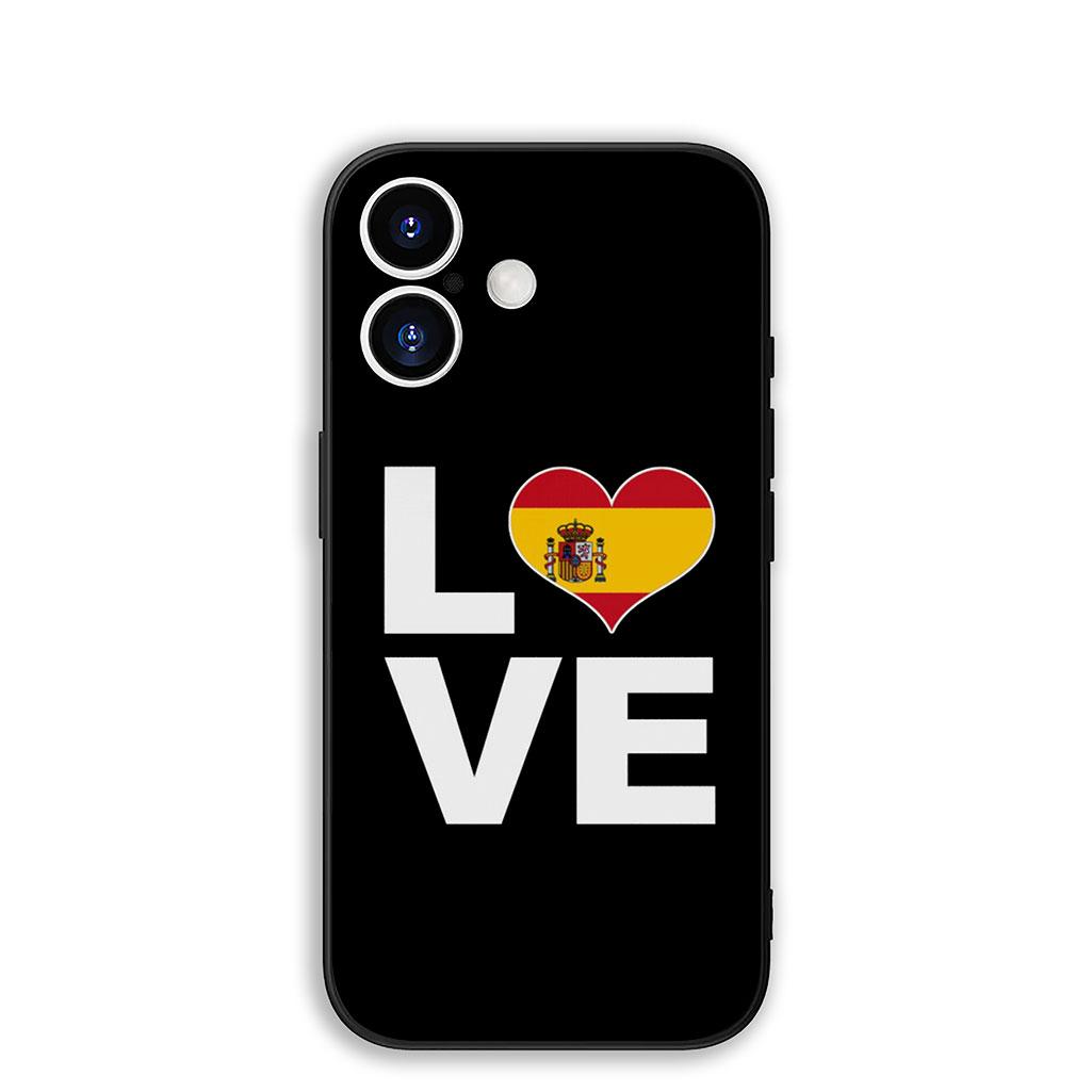 

Cover for Motorola Moto Edge 50 30 One Fusion 40 neo Ultra Pro 20 Lite G50 G85 G84 E15 E14 Phone Case Spain Flag Yellow Red Motorola Edge 40 Pro