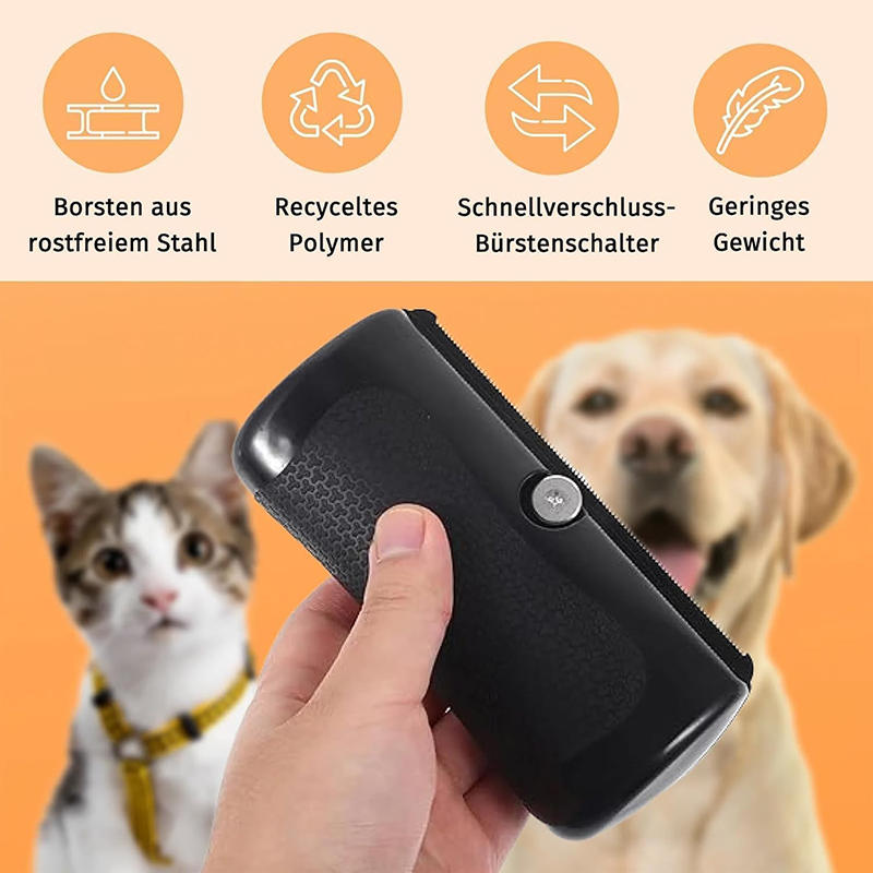 Dog Hair Removal Comb Cat Pet Brush Puppy Hair Shedding Combs Pet Dematting Depilation Brush Pet Hair Tools Supplies