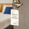 Do Not Disturb Door Hanger Sign - Welcom Please Do Not Disturb Sign for Office Reversible Double Sided In Session Door Signs for Office Business