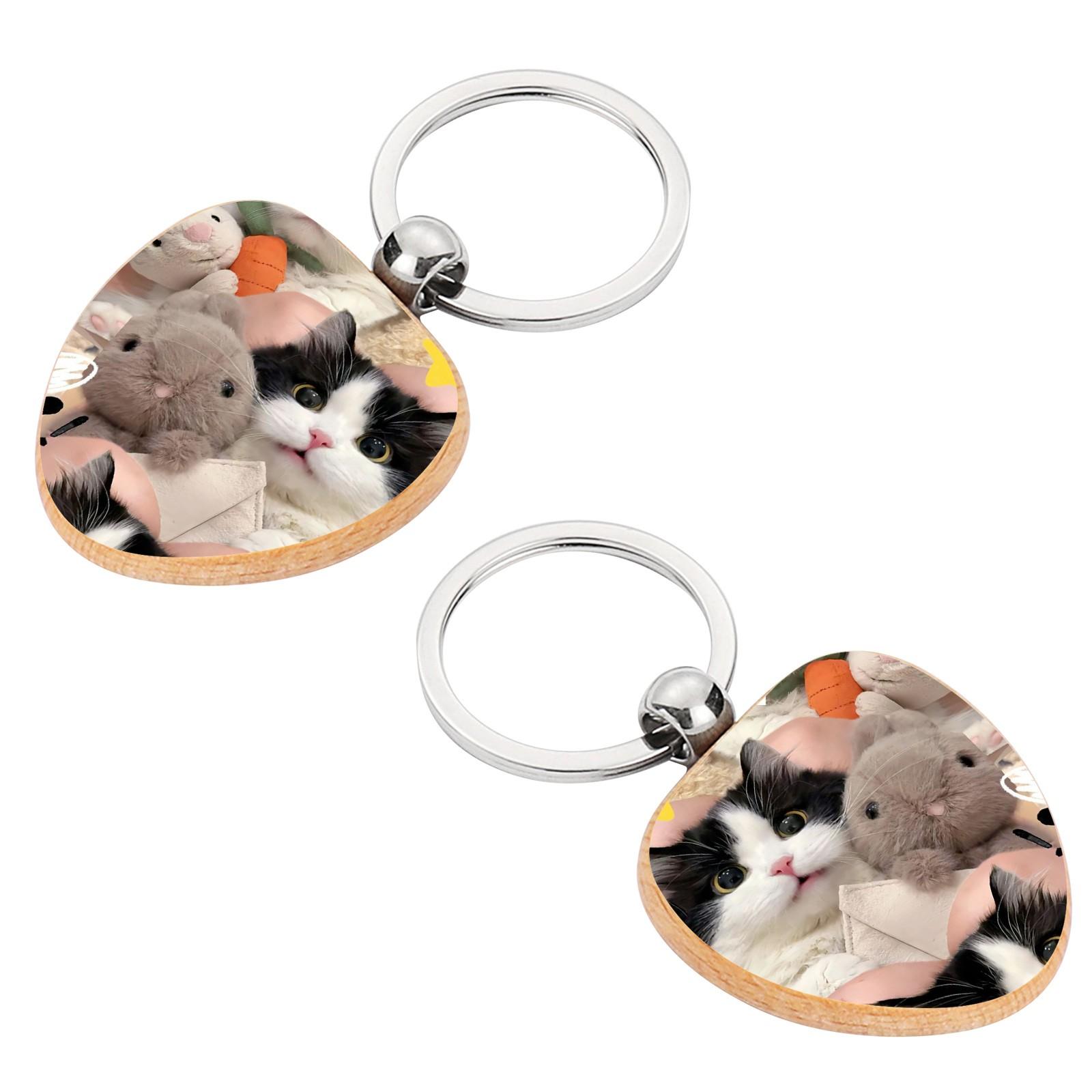 

Изготовленный на заказ двухсторонний деревянный брелок One Size