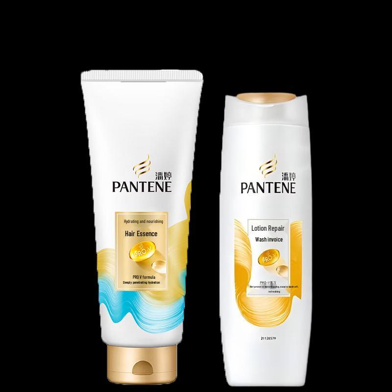 Pantene Hair Care Combo: Watery Moisturizing Conditioner & Lotion Repair Shampoo
