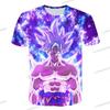 2026 New 3D Print Summer Men Women Dragon Ball Z Goku Ronaldo 7 Soccer Jersey Training Sports T-Shirt