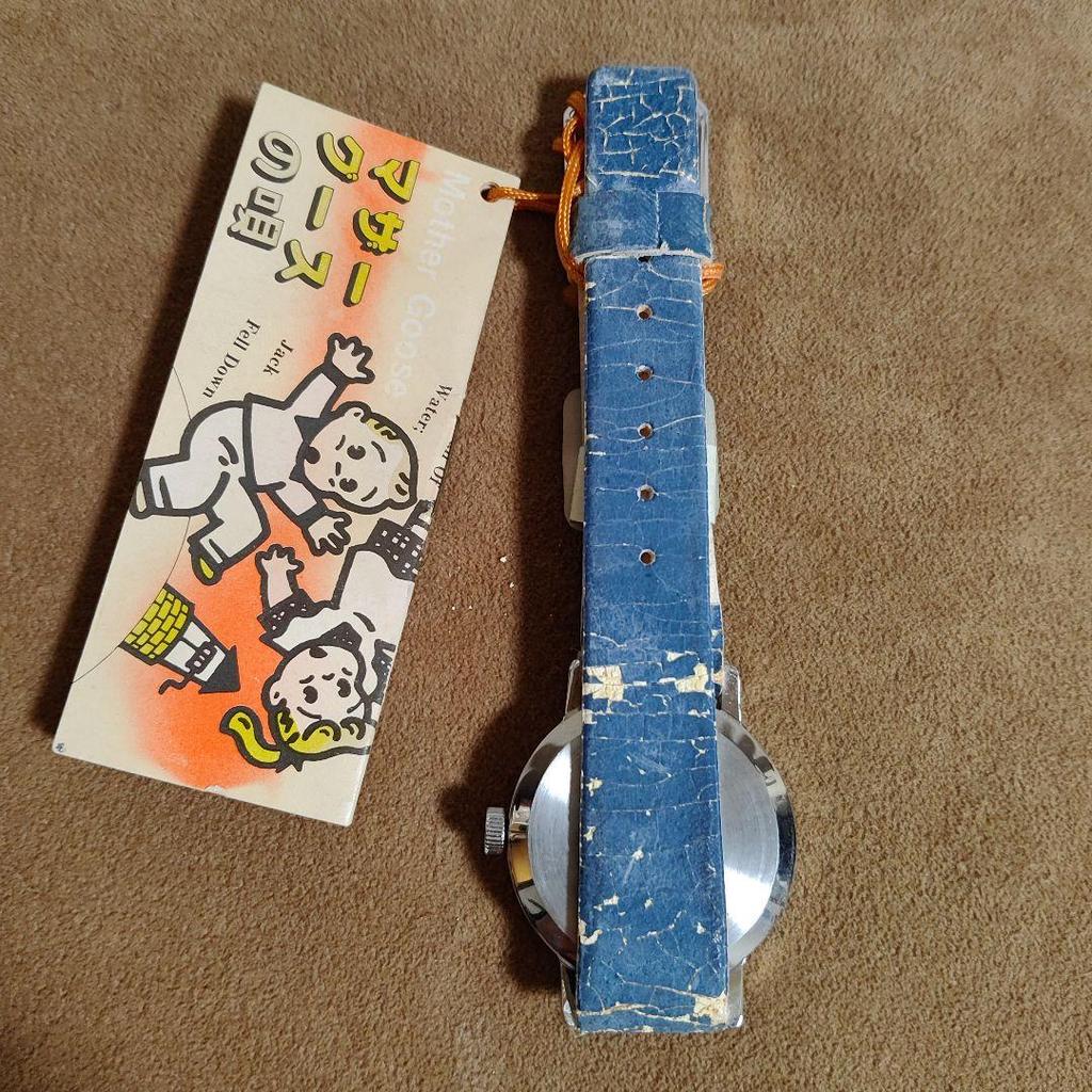 [USED] Mother Goose Watch, Rare, Hattori Watch Shop, Osamu Goods