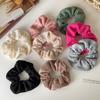 Large Intestine Hair Band Autumn And Winter Wool Knitted Fat Intestine Head Rope Tie Head Rubber Band Hair Band 2025 Hair Rope