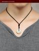 Certified Unisex Hetian Jade Ping'an Pendant