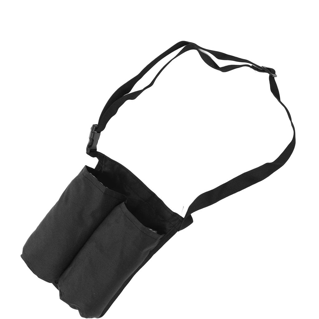 Torba na butelkę do masażu Tkanina Oxford 600D Odporna na rozdarcia Regulowany pasek Uchwyt na talię na balsam do masażu na balsam