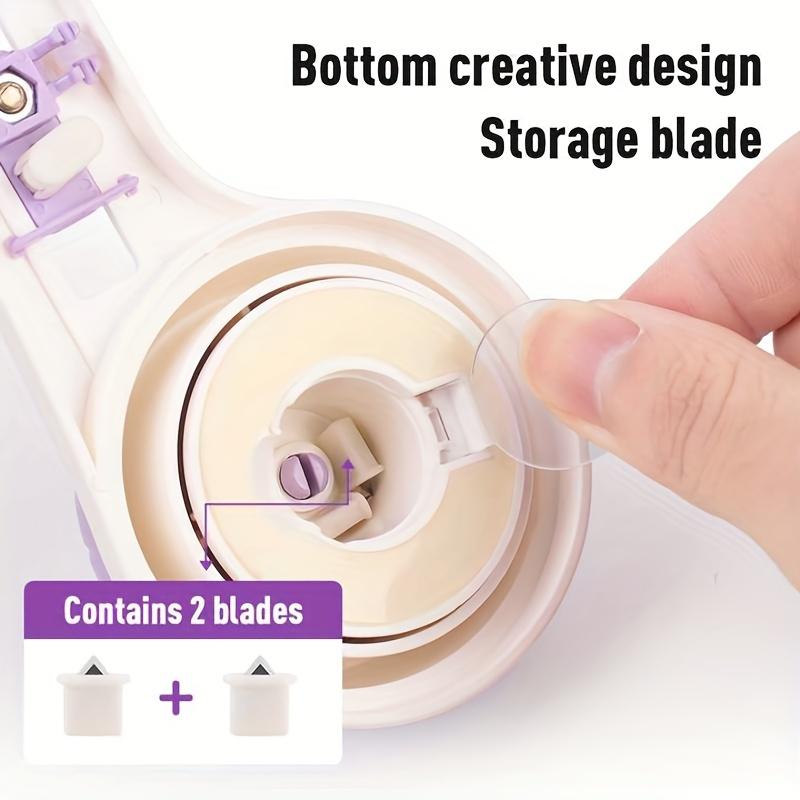 360° Rotary Circle Cutter Tool for Paper, Cardstock & Scrapbooking – 1Pc DIY Craft Cutting Knife