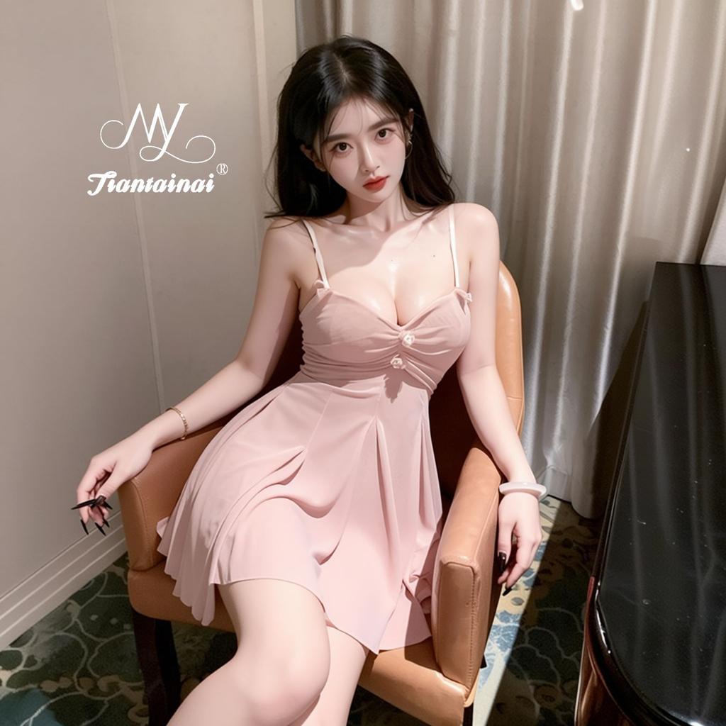 Sexy mesh passion erotic underwear small breasts show big pure desire perspective temptation suspender nightdress flirting erotic underwear