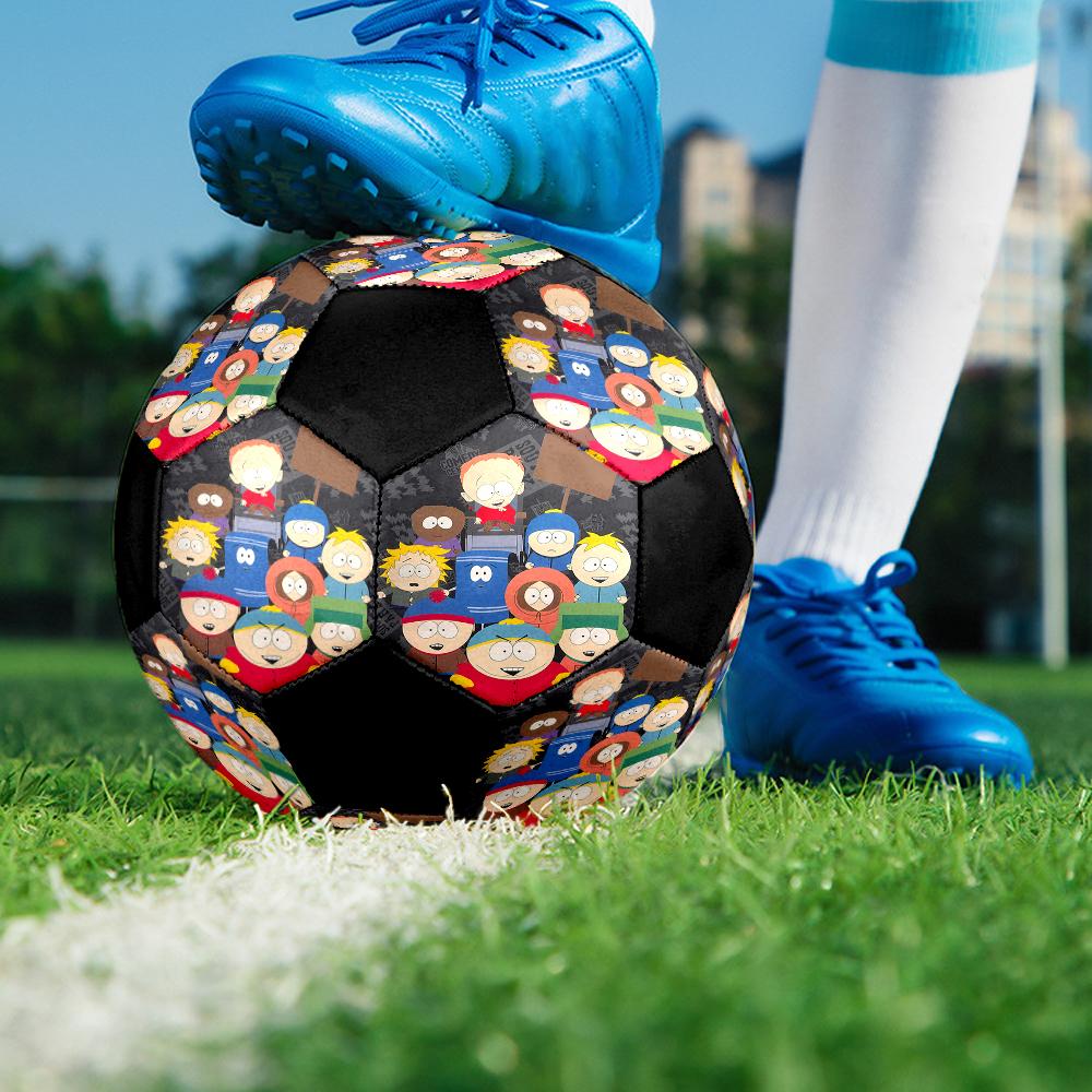 South Park Theme Size 5 Soccer Ball, Suitable for Both Indoor and Outdoor Matches, a Gift Suitable for Everyone.