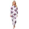 Prints Family Matching Long Sleeve Tops+Pants Set Family Matching Sets