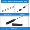 5pc Adjustable Anti-slip Eyewear Retainer Universal Fit Eyeglass Lanyard Sports Sunglasses Unisex Holder Strap Lanyard
