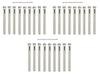 Ceramic Glass Tile Drill Bits Set With Diamond Coating For Home Improvement Projects
