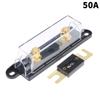 1Pc Anl Fuse Holder Bolt-On Fuse Automotive Fuse Holders Fusible Link With Fuse 30A 40A 50A 60A 70A 80A Amp Fuses