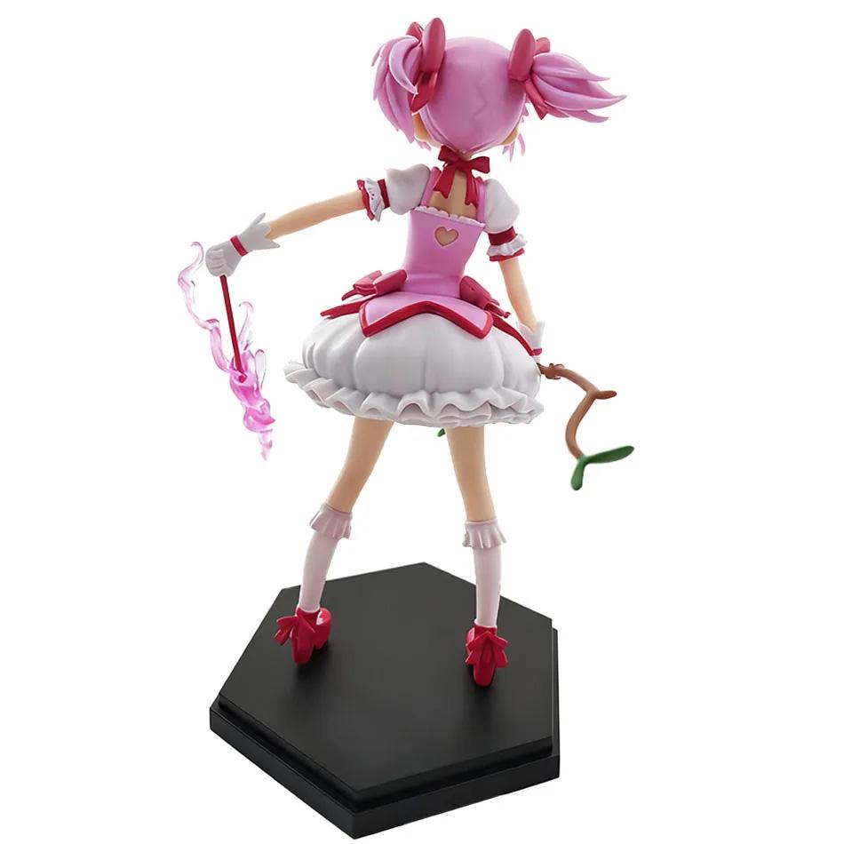 17CM Puella Magi Madoka Magica Aniem Figure Kaname Madoka Magic Doll PVC Anime Action Figures Anime Cartoon Model Christmas Gift
