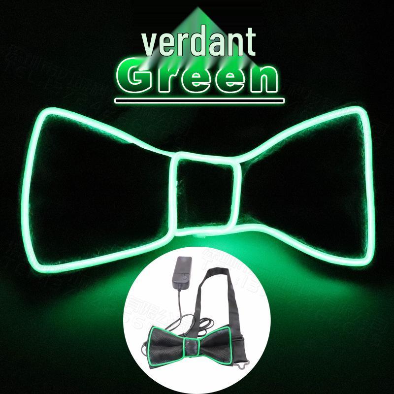

LED Light-Up Glow-in-the-Dark Bow Tie for Christmas, Carnival, Masquerade, and Costume Parties One Size