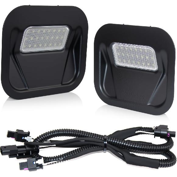 D-Lumina LED Tailgate Step Light Truck Bed Multi-Pro Lamp Assembly Compatible with -2025 GMC Sierra 1500 2500 HD 3500 HD, -2025 Chevy Silverado 1500