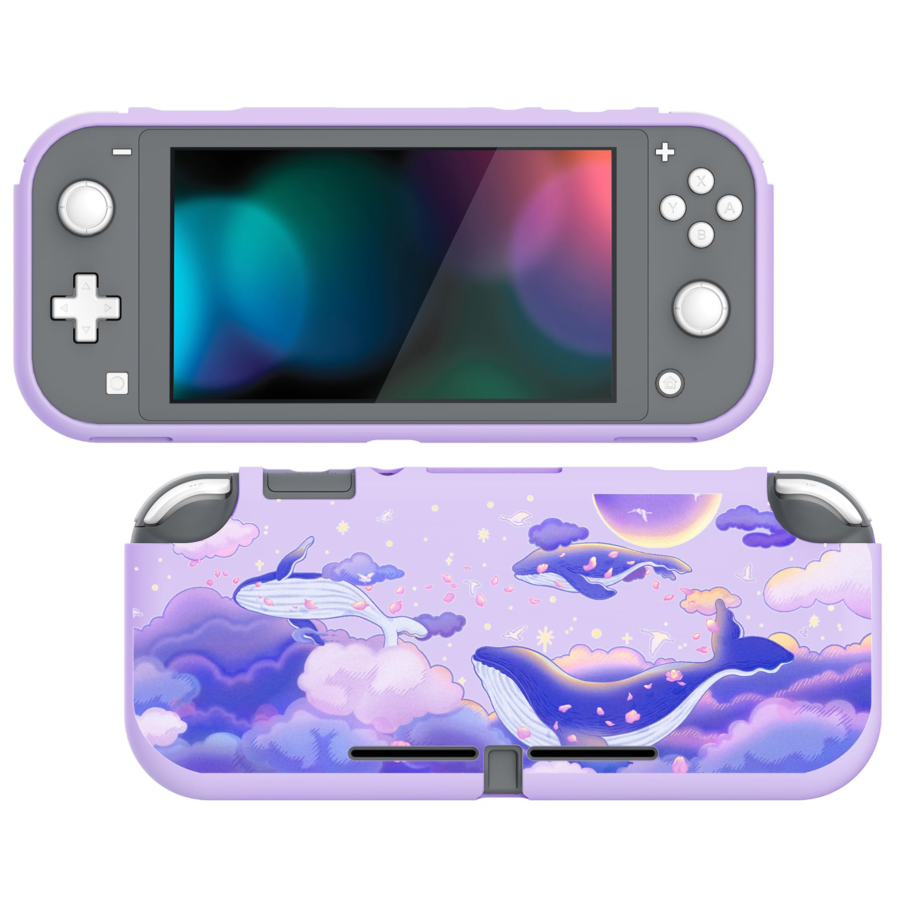 

Защитный чехол, совместимый с PlayVital Switch, чехол, совместимый с Switch Lite (мягкий) Lite, (мягкий) [Сон кита]