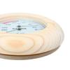 14.5 X3cm Round Digital Sauna Wood Thermometer Hygrometer for Sauna Room Hotel