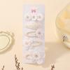 5Pcs BB Clips Set for Children Sweet Printe Hairbangs Hairclip Girls Barrette Ins Style Daisy Hairpin Ornaments Hair Accessories