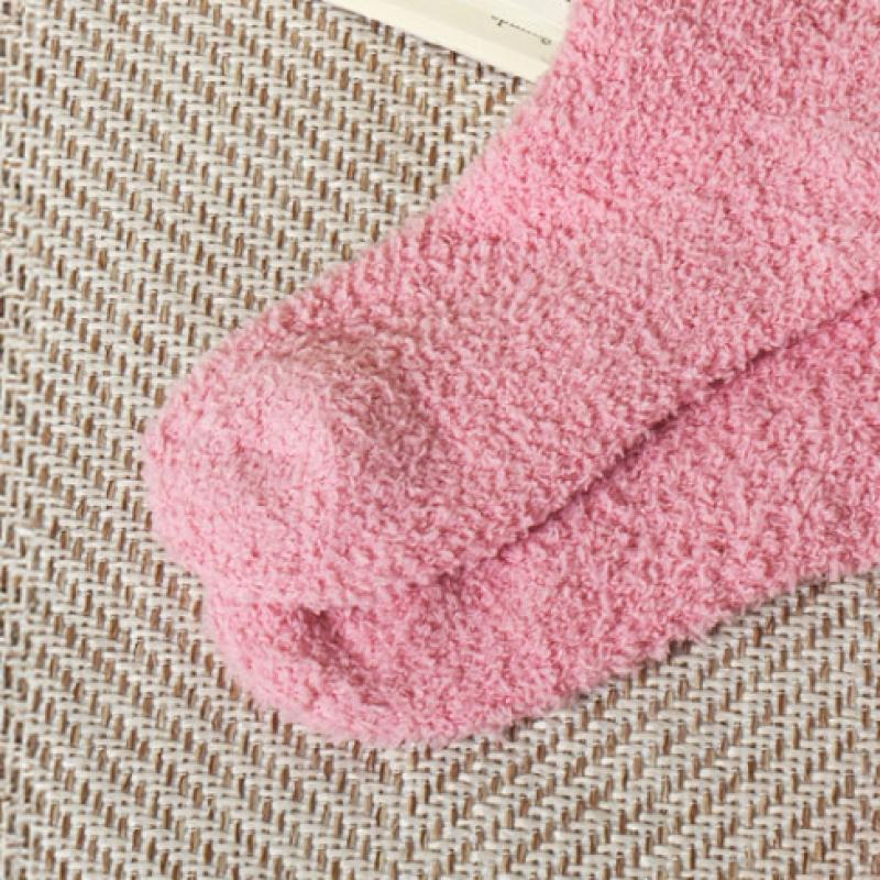 Monfoot Women S Striped Sleep SockS Pink