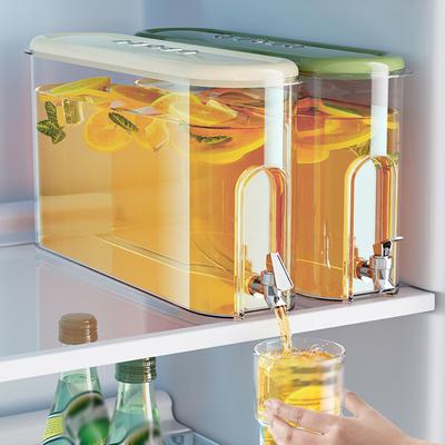 4L Refrigerator Water Kettle With Faucet Easy Cleaning Water Dispenser For Home Kitchen