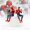Hot Selling Superheroes Spiderman Figurine 7-9 cm Mini Statue Car Decoration Model Desktop Collection Decoration Marvel Fan Gift