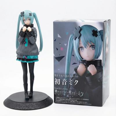 New Hatsune Miku In A World With Closed Windows Collectible Anime Action Kwaii Miku Figures Ornaments Model Toys Christmas Gifts