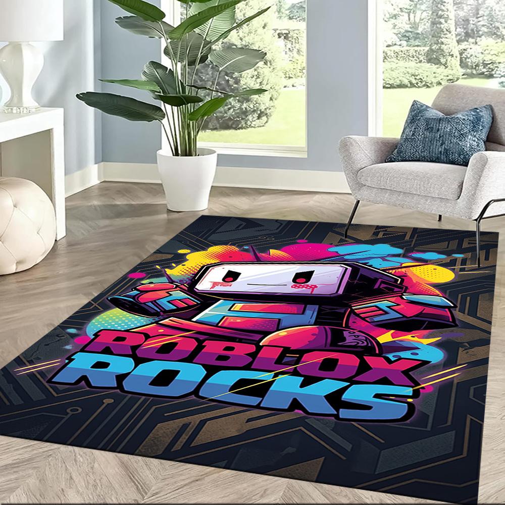Roblox 419 Floor Rug Office Rug Perfect for Hallway Dormitory Kitchen Playrooms Anti-slip Rug Office home decor Wedding Party Gift