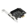Adapter Card PCIe To SATA ESATA IDE PCB Network Converter Computer Hardware with Driver CD