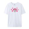 Cotton Breathable Childrens Tshirt 2026 Summer New Cute Melody Printed Parent Child Wear Unisexs and Womens Short Sleeves
