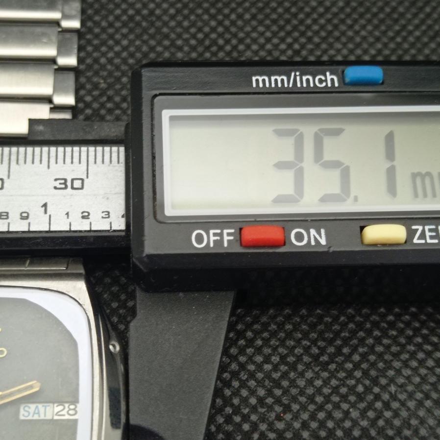 USED MENS GENUINE SEIKO 5 AUTOMATIC 7009A JAPAN ORIGINAL DIAL WATCH a416159-2 R10621f-a416159