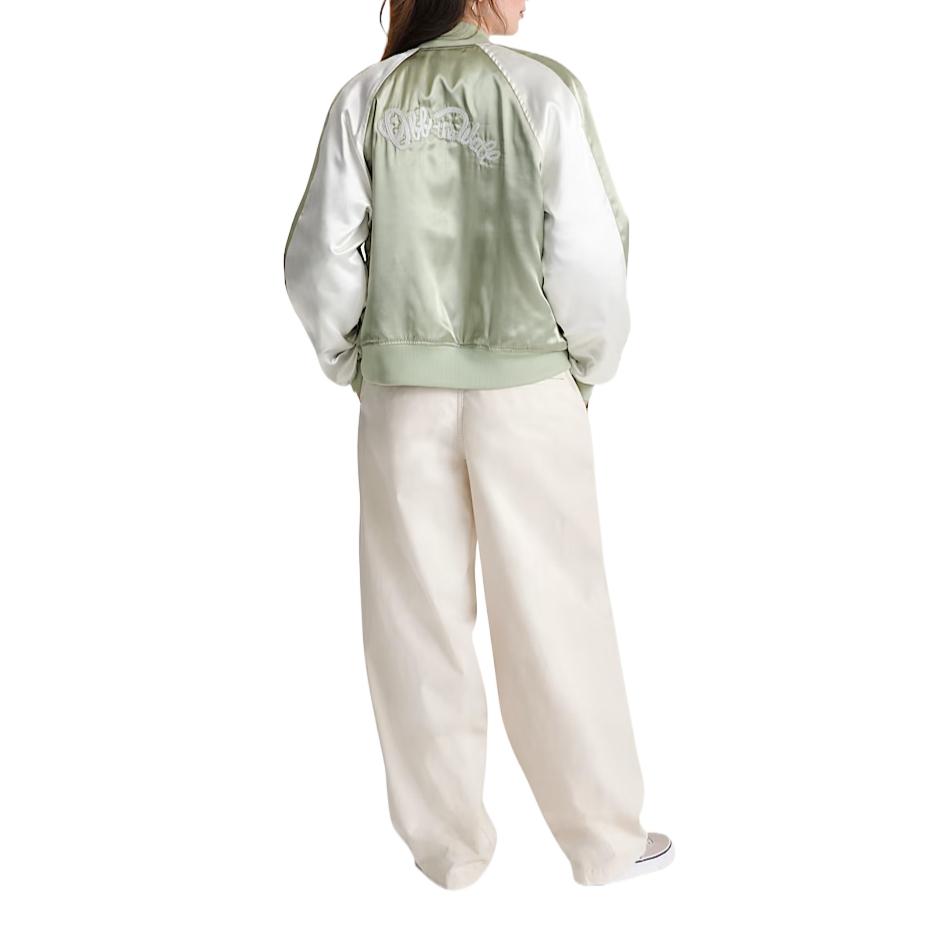 Vans Pleated Vintage Solid Color Casual Pants Women bottoms VN0010CMDJR