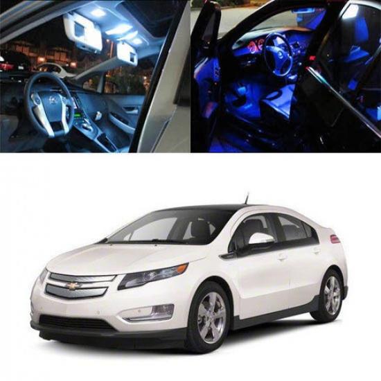 4-Light SMD Full LED Interior Lights Package Deal For 2011 and up Chevy Volt