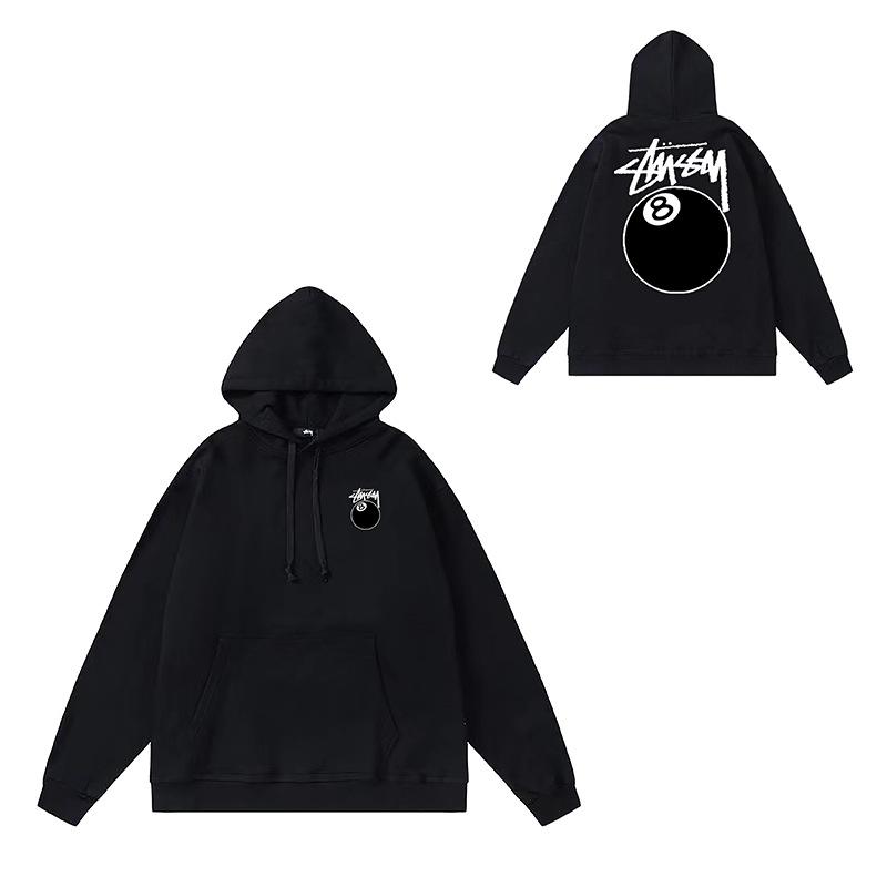 A Stus hooded sweater is a heavy and high version hooded sweater for couples.