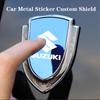 3D Badge Sticker Car Fender logo Rear Trunk Sticker for Suzuki Grand Vitara ALTO Ciaz IGNIS Jimny Jeemny Car Accessories Sticker