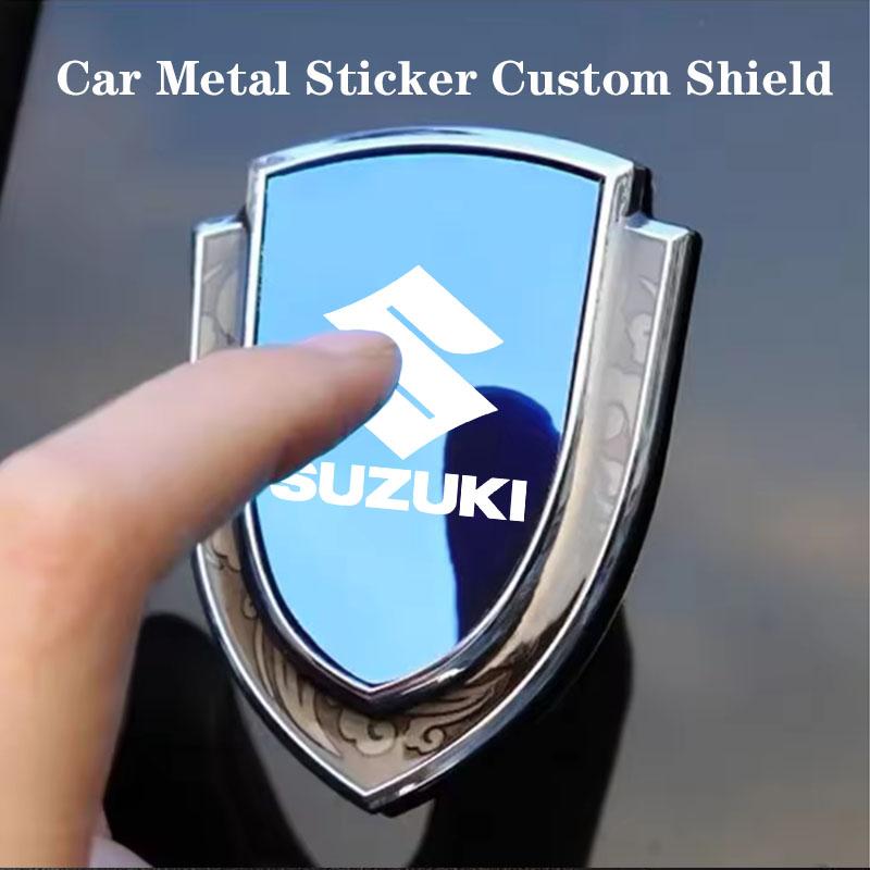 3D Badge Sticker Car Fender logo Rear Trunk Sticker for Suzuki Grand Vitara ALTO Ciaz IGNIS Jimny Jeemny Car Accessories Sticker
