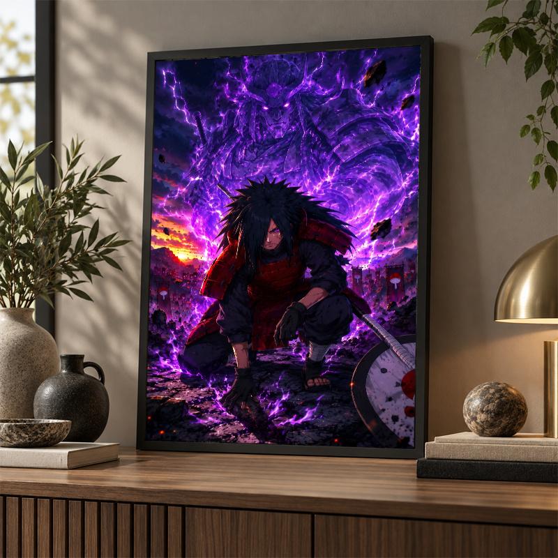 5D Diamond Painting Madara Uchiha DIY Full Drill Diamond Art Kit Home Decoration